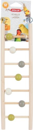 Produktbild Zolux Ladder Hout 7 Treden Met Kralen