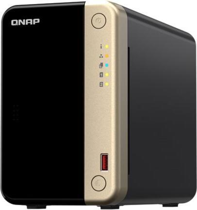 Produktbild QNAP NAS TS-264-8G 2bay incl. 16TB (2x 8TB Seagate IronWolf) (2 x 8 TB, Seagate Ironwolf)