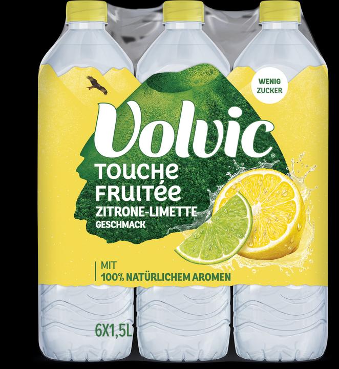 Produktbild Volvic Aro Zitrone-Lim. 6x150cl PET (6 x 150 cl)