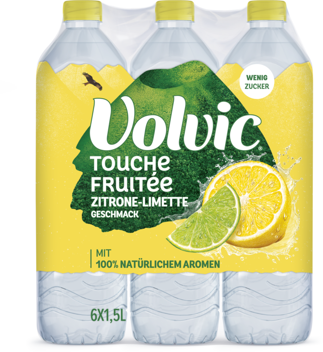 Actual product image Volvic Zitrone Limette (6 x 150 cl)