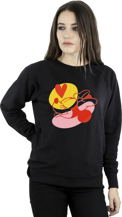 Produktbild Disney Minnie Mouse Tongue Heart Sweatshirt (L)