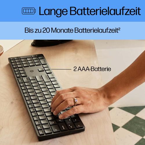 Actual product image HP 650 Keyboard & Mouse (DE, Cable)