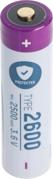 Produktbild Ansmann Akku 18650, geschützter Akku durch Sicherheitsbeschaltung (1 Stk., 18650, 2600 mAh)