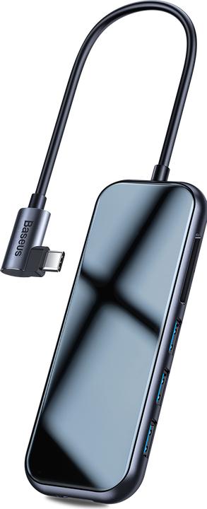 Actual product image Baseus Mirror Series Multifunctional Hub (USB-C, 7 ports)