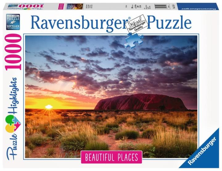 Actual product image Ravensburger Ayers Rock in Australia (1000 pieces)