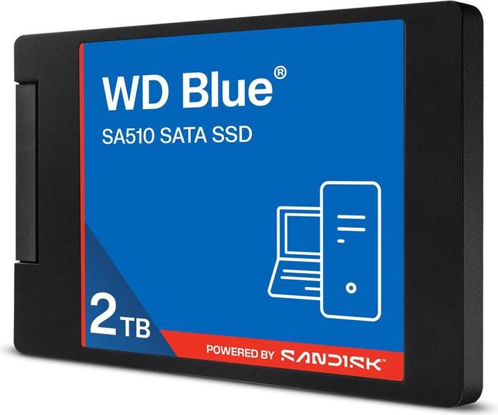 Actual product image SANDISK SSD Blue SATA 2TB 2.5 (2000 GB, 2.5")