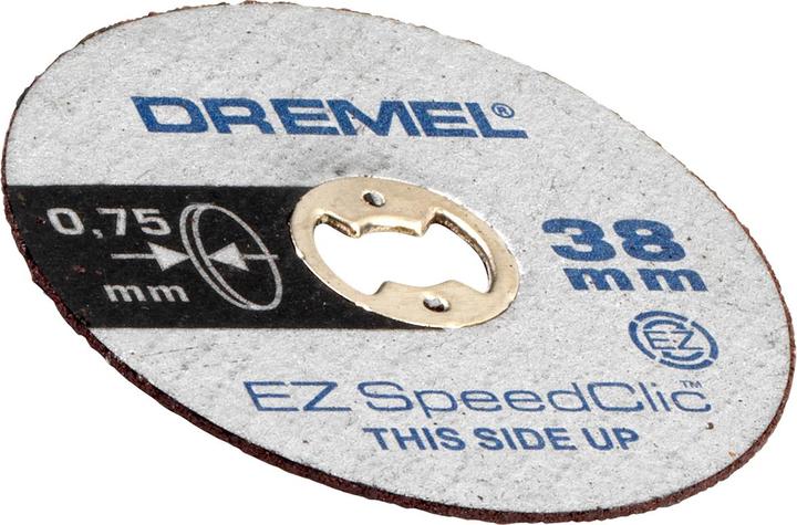 Produktbild Dremel EZ SpeedClic dünne Präzisionstrennscheiben Ø 38,0 mm (5 Stück)