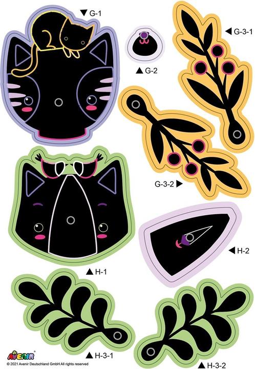 Immagine prodotto Avenir Graffio Immagini Cat Bouquet