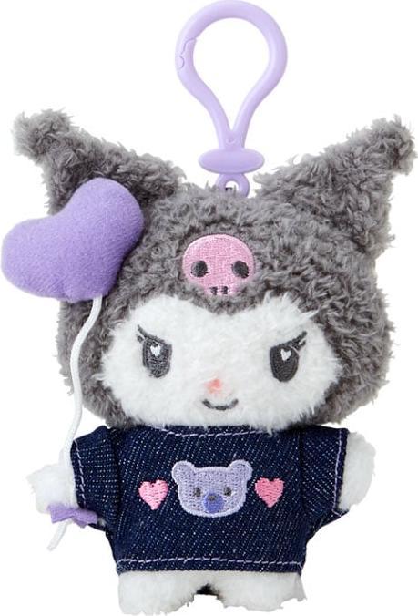 Produktbild Sanrio Kuromi Mascot holder (denim patch)- 12 cm (12 cm)