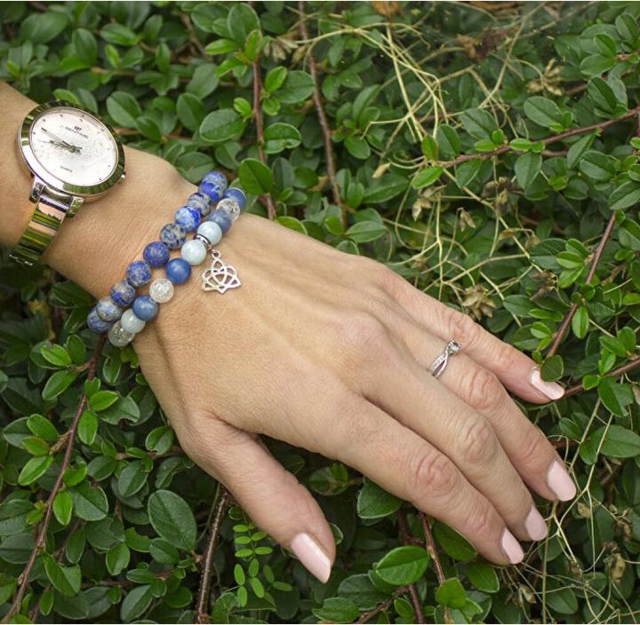 Immagine prodotto Beneto Bracciale di perline in lapislazzuli MINK42 / 17 (Lapislazzuli)