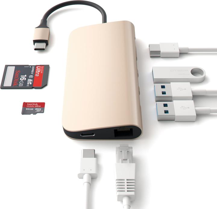 Produktbild Satechi St-Tcmag (USB-C, 8 Ports)