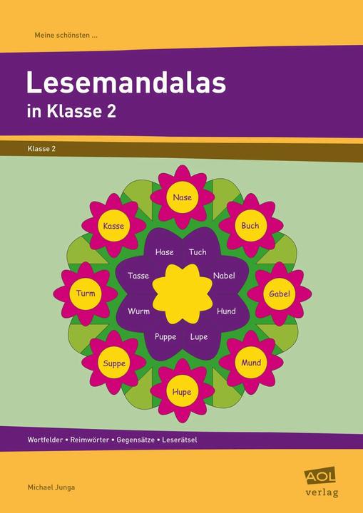 Produktbild Meine schönsten Lesemandalas Klasse 2 (Deutsch, Michael Junga, 2020)