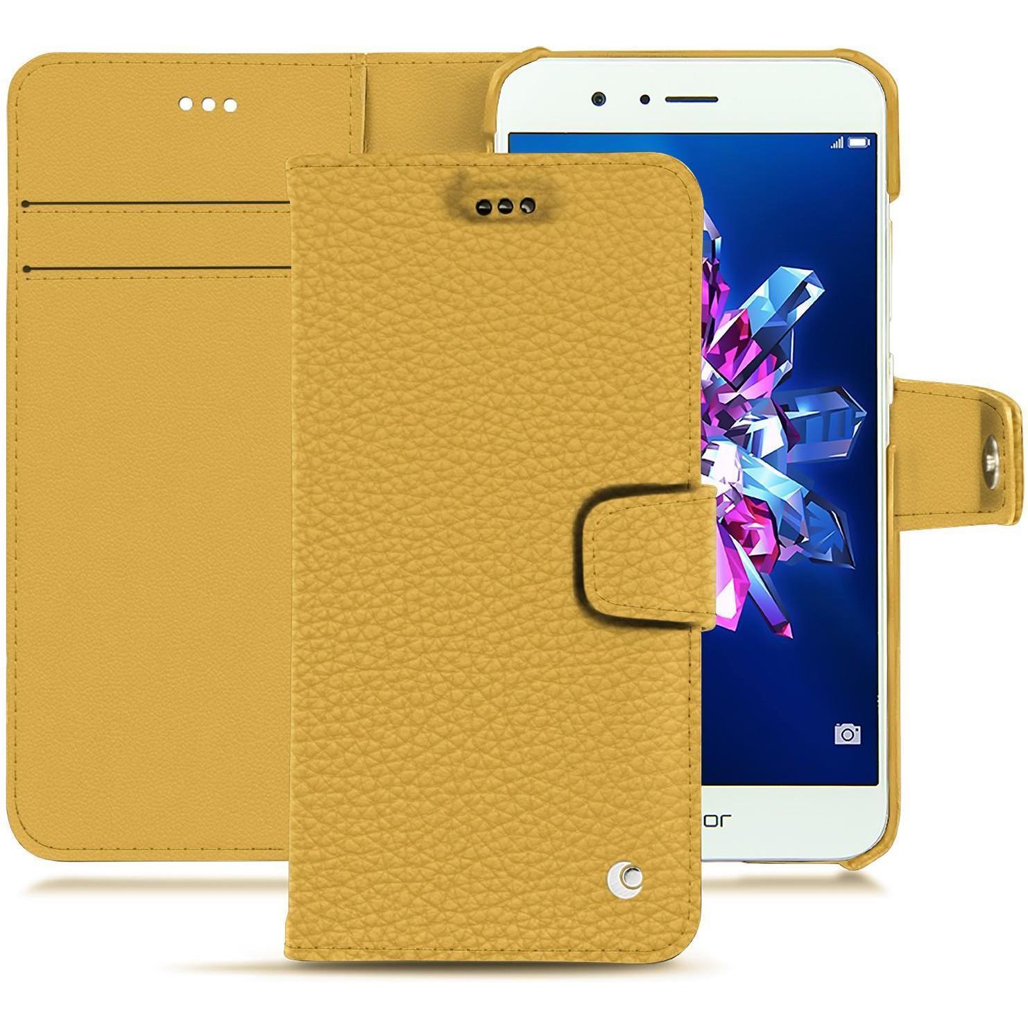 Noreve Lederschutzhülle Wallet (Honor 8 Pro), Smartphone Hülle, Orange