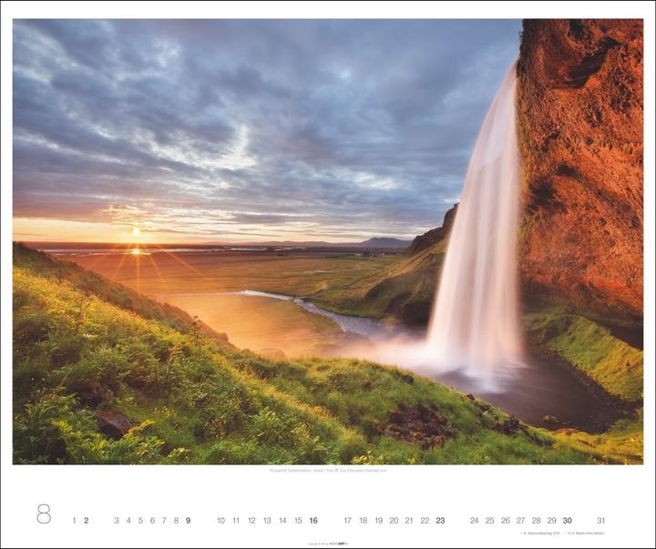 Produktbild Magische Landschaften 2026 (55 x 46 cm, Harter Einband, Deutsch, Englisch)