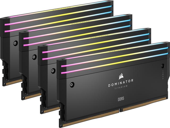 Image du produit Corsair Dominator Titanium (4 x 24 Go, 6000 MHz, RAM DDR5, DIMM)