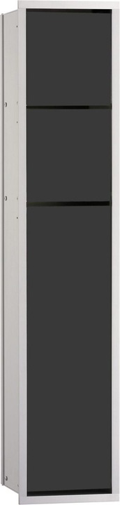 Produktbild Emco WC-Modul ASIS 150 Unterputz, 809x168mm aluminium/schwarz