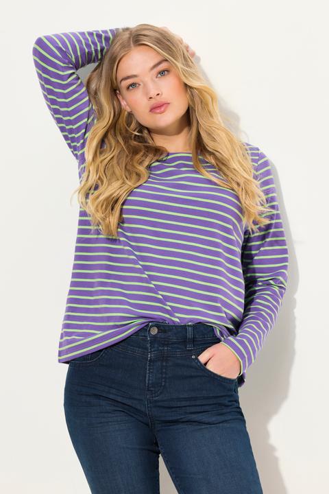 Produktbild Laurasøn Ringelshirt, Langarm, Rundhals (L)