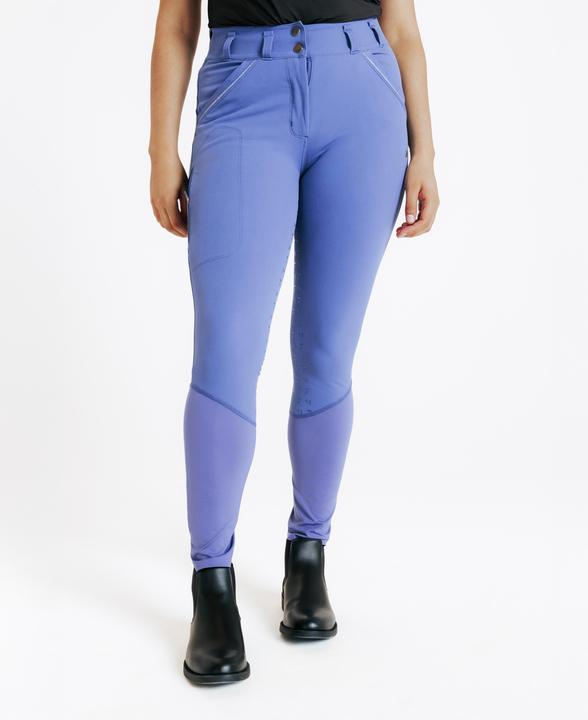 Produktbild Fouganza Reithose 900 Full Grip Damen blau (XL)
