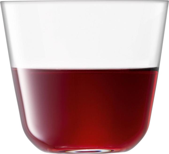 Actual product image LSA Set of 4 Arc Mugs 260ml Clear (0.26 l, 4 x)