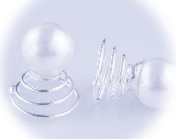 Produktbild A&A Haarspirale Perle
