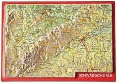 Produktbild Reliefpostkarte Schwäbische Alb (1 Stk.)