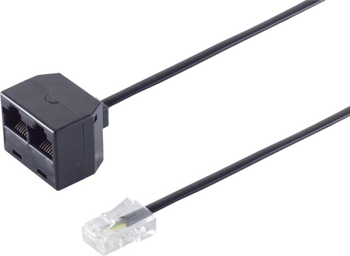 Actual product image Shiverpeaks S/CONN maximum connectivity adapter modular connector western plug 6/4 to 2 western coupler...