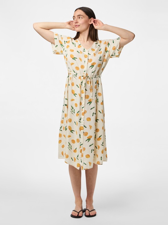 Produktbild Pieces PCNYA Print Midikleid (XL)