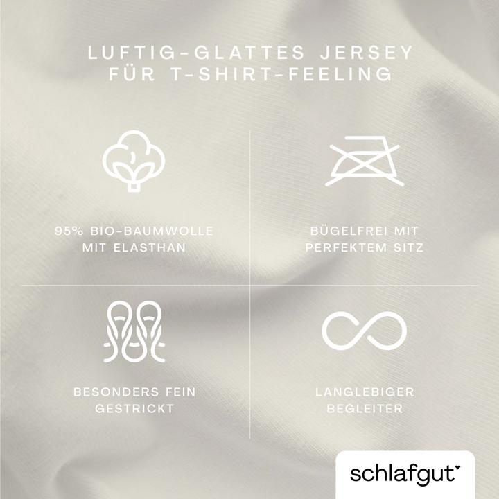 Actual product image schlafgut Knitted Jersey (Duvet cover, 40 x 40 cm)