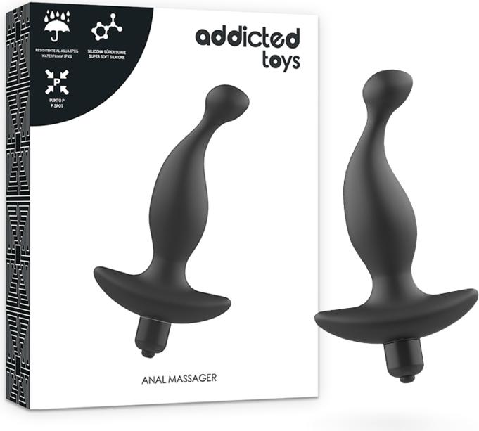 Image du produit Addicted toys Masseur Anal Avec Vibration Noire