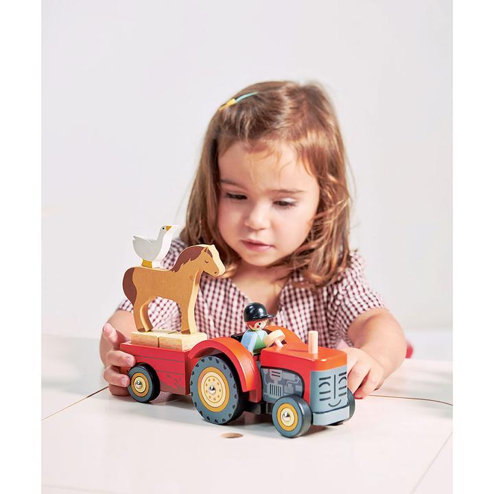 Actual product image Tender Leaf Toys Tractor