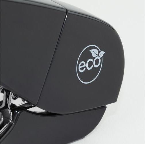Actual product image Rapesco Flat stapler ECO Less Effort, black Stapling capacity: 35 sheets, insertion depth: 52 mm, for staple (35 Sheets)