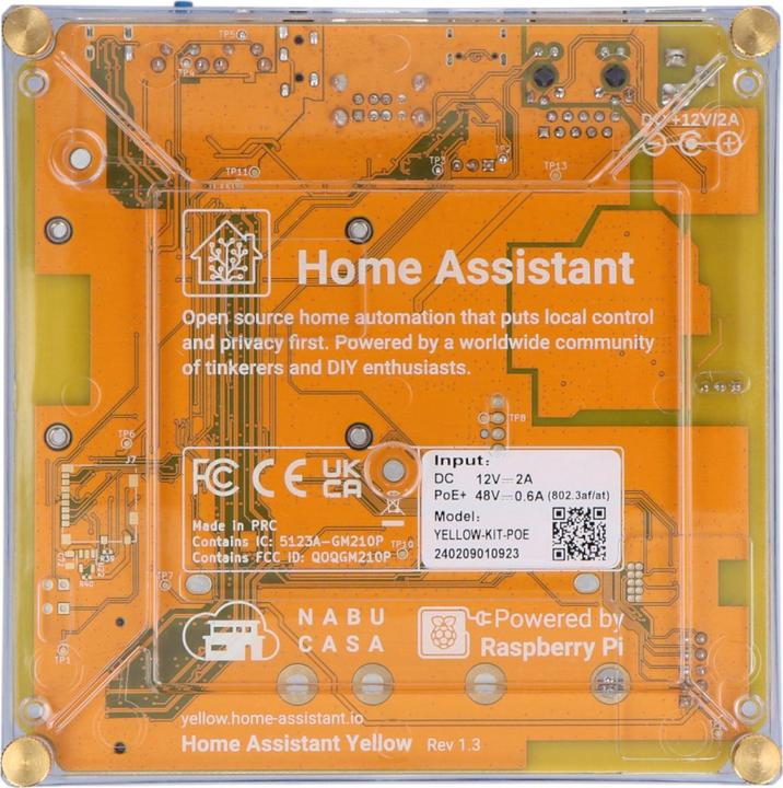 Actual product image Nabu Casa Home Assistant Yellow Kit POE