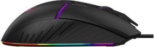 Produktbild A4Tech BLOODY W95 Max Activated, RGB podsvícená herní myš, 12000 DPI, USB, černá (Kabelgebunden)