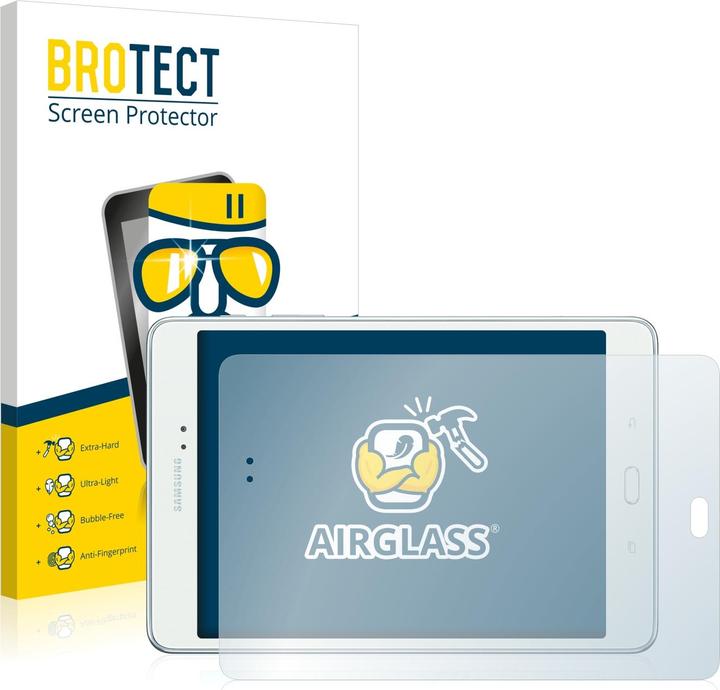 Actual product image BROTECT AirGlass Glass (1 Piece, Galaxy Tab A 8.0)