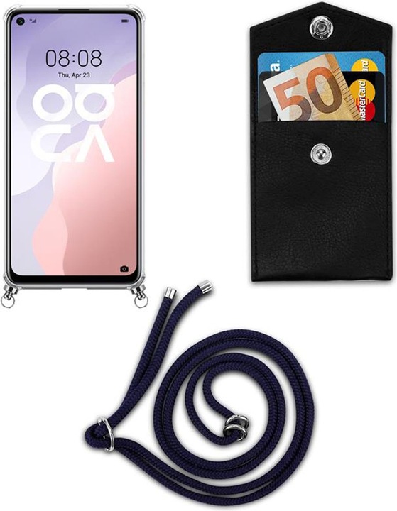 Produktbild Cadorabo TPU Handy Kette SILBER Cover