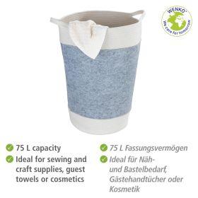 Actual product image Wenko Felt laundry bin Bea (75 l)