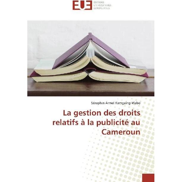 La gestion des droits relatifs à la publicité au Cameroun, Ratgeber von Séraphin Armel Kamgaing Wabo
