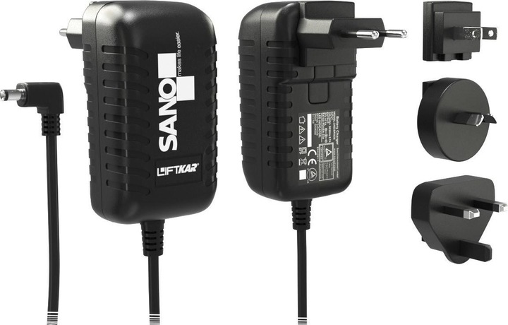 Actual product image Sano Mains charger BC 100-230 VAC for LIFTKAR SAL/HD, incl. charger
