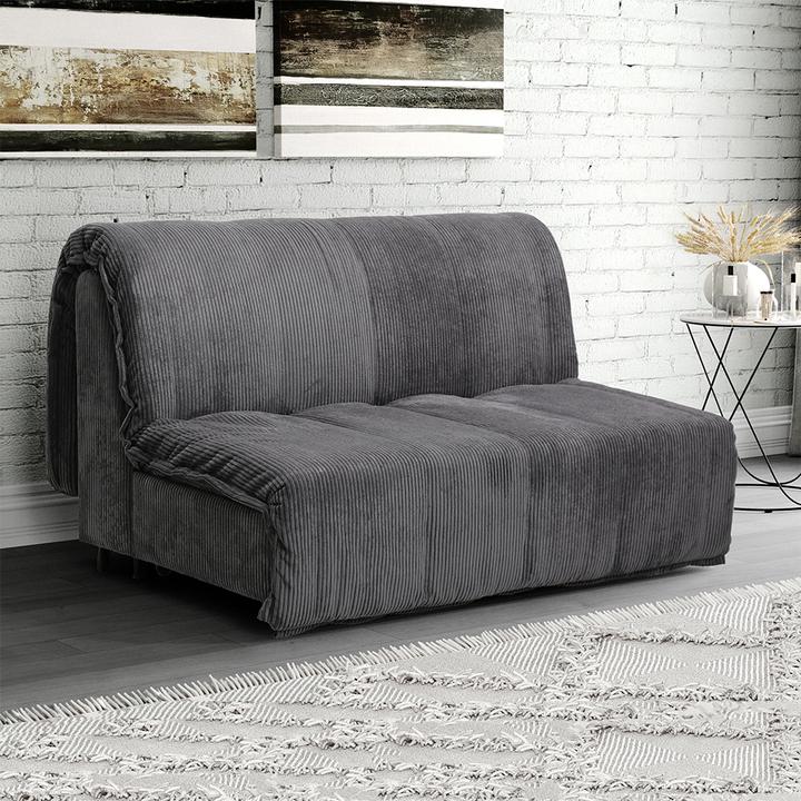 Actual product image VitaliSpa Sofa "Malta", Grau, 148 cm mit Schlaffunktion