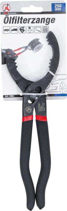 Actual product image BGS Oil Filter Pliers 250 mm