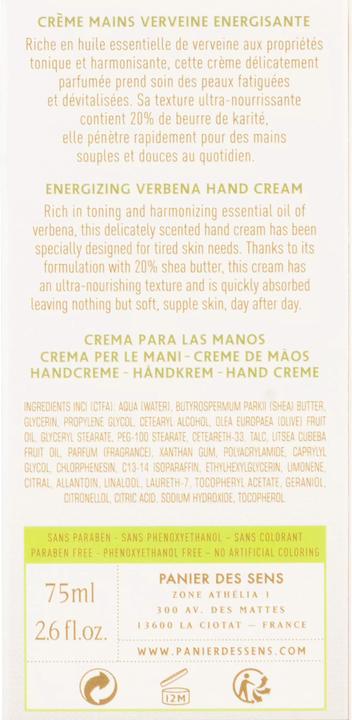 Produktbild Panier des Sens Handcrème (75 ml)