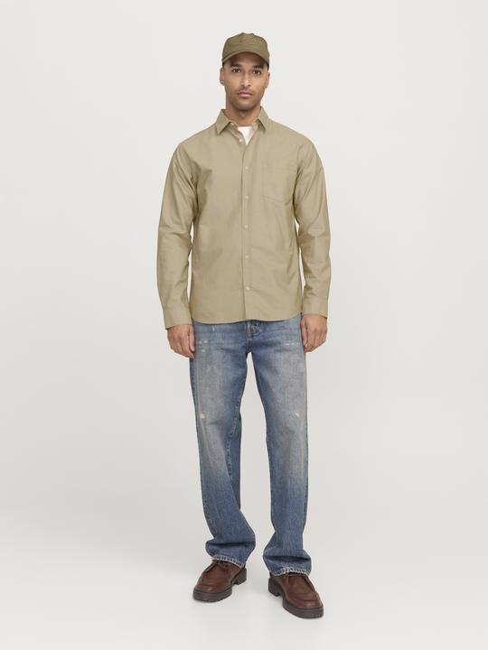 Actual product image Jack & Jones Rddlesner Oxford Solid Shirt L/S Noos (XXL)