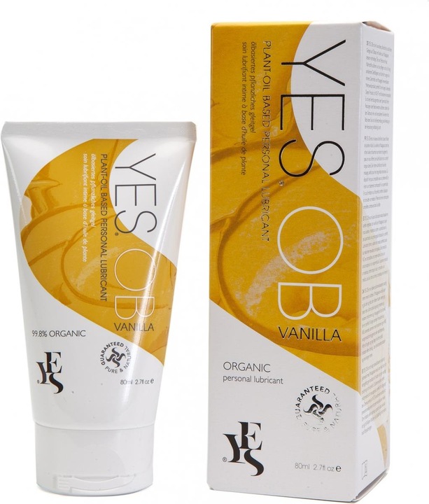 Produktbild Yes Gleitmittel auf Ölbasis - Bio Vanille (80 ml)