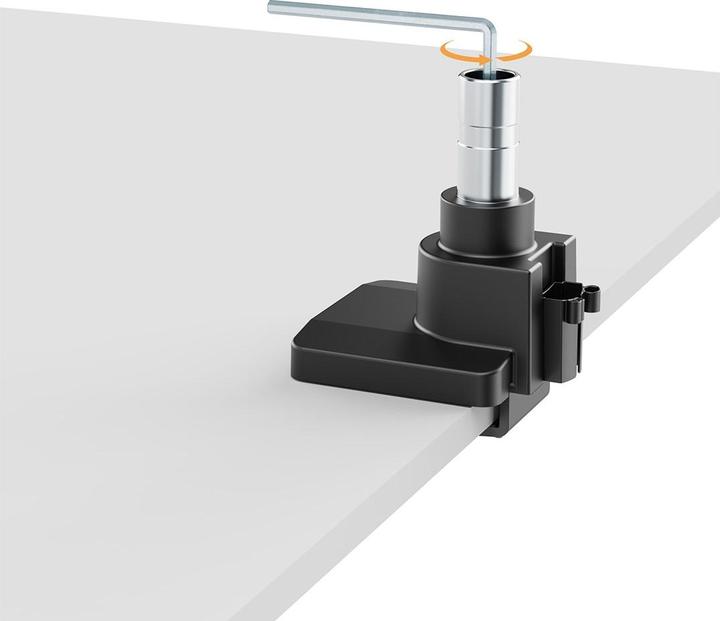 Produktbild Maclean MC-968 Doppelarm-Monitorhalterung mit Gasfeder 17-57 Zoll 27kg (Tisch, 57.01")