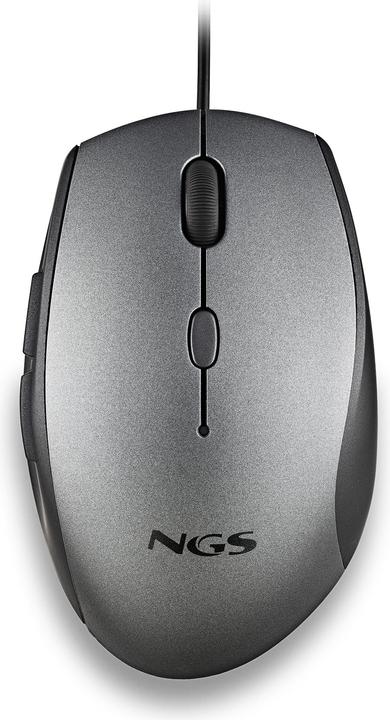 Image du produit NGS Souris Silencieuse Moth Gray (Filaire)