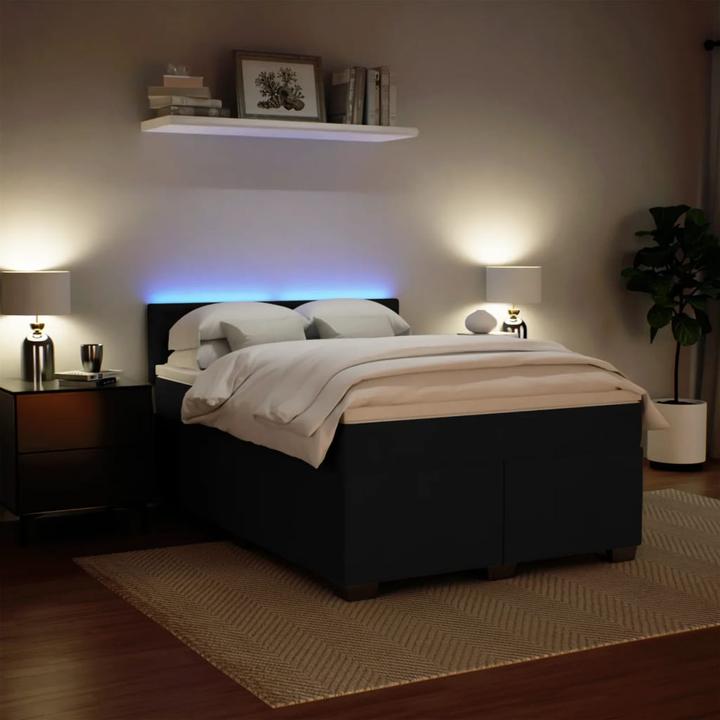 Produktbild VidaXL Bo x springbett mit Matratze 160 x 200 cm Samt (160 x 200 cm)