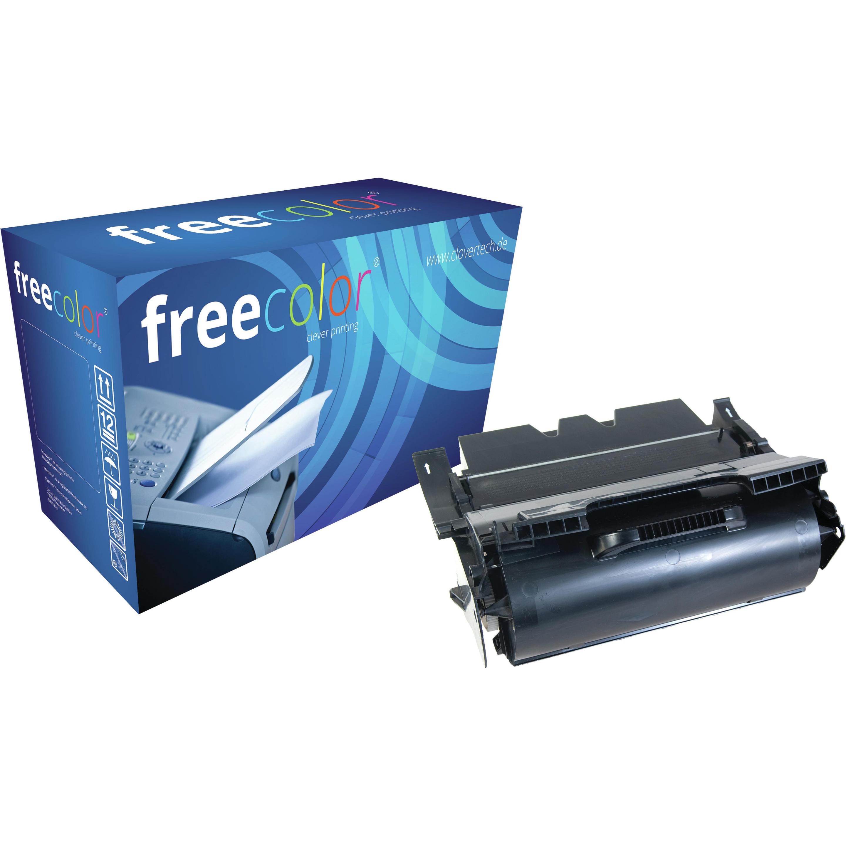 Freecolor, Toner, für Lexmark T 644 bk