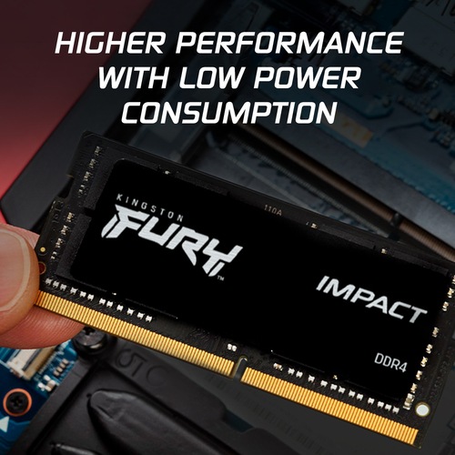 Actual product image Kingston FURY Impact (2 x 16GB, 3200 MHz, DDR4-RAM, SO-DIMM)