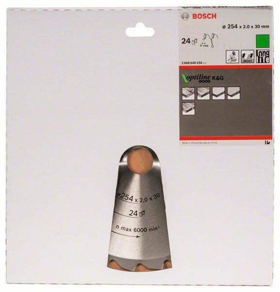 Produktbild Bosch Professional Zubehör PRO Wood Kreissägeblatt, 254 x 2 x 30 mm