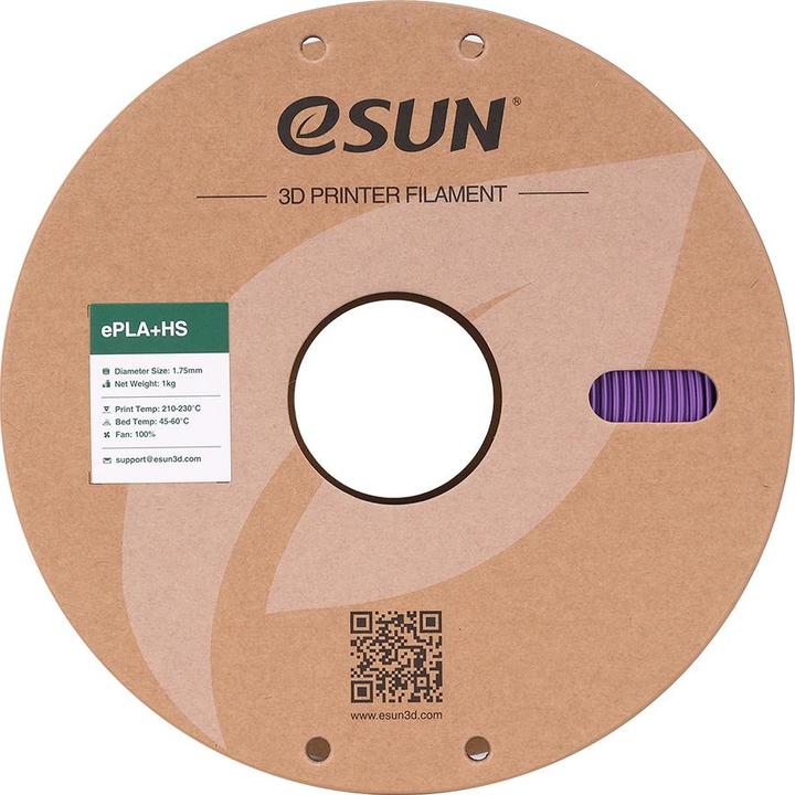 Produktbild eSUN EPLA+HS 1,75mm PURPLE 1kg (PLA+, 1.75 mm, 1000 g, Violett)